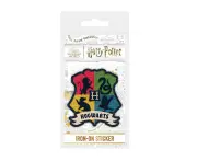 Wizarding World Harry Potter Hogwarts Crest Fabric Iron-On Decorative Patch