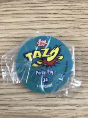Porky Pig #34 Tazo - Looney Tunes Warner Bros Frito Lays 1995 Unopened