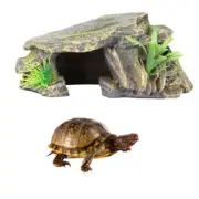 Snake Hide Fish Tank Habitat Resin Tree Aquarium Reptile Hides Caves