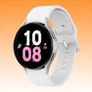 Samsung Galaxy Watch5 LTE (44MM, Silver) - Excellent