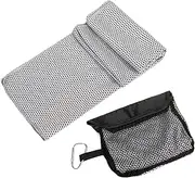Golf Towel - Breathable Travel Towel Absorbing | with Mesh Bag, Portable Home Gym Accessories for Men Women Neck Face