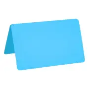 Blank Greeting Cards,100Pcs Favor Decor Foldable Blank Card ,Blue Card Paper
