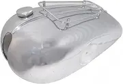AEspares Petrol Fuel Tank With Grill Chrome Plated Compatible With Triumph 6t Thunderbird British