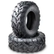 WANDA 24x10-12 ATV Tires Lt Mud fit for 08-09 Arctic Cat 366 4x4 Auto