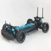 1:10 HSP Unlimited 94123 Drift Car Frame Kit with Plastic Chassis and RC Tyre