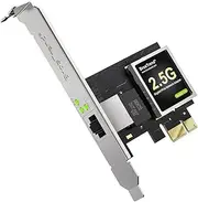 BrosTrend 2.5GB Linux Compatible NIC, PCIe Network Adapter for Ubuntu, Fedora, Debian, Mint, Kali, Windows etc. PCIe Ethernet Card Extral Low-Profile Bracket for All Linux Architectures