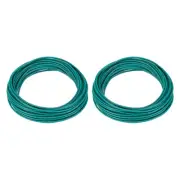 18AWG Gauge Stranded Hook-Up Wire PVC Tinned Copper Wire Spool 10m/33ft Green