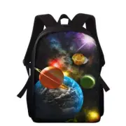 Nice Planets Backpack Boy Girl Schoolbag Shoulder Satchel Bookbags School Bag