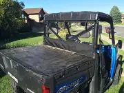 POLARIS RANGER XP 900, XP1000 and XP 570 REAR WINDOW AND DUST WIND BARRIER
