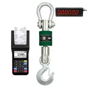 Washdown Safe 2,000 lb Crane Scale Digital Display Printer & 4" Scoreboard
