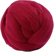 Crochet Wool 250g Super Thick Woolen Felt Roving Spinning Hand Knitting Spinning Rainbow Wool (Color : 16)