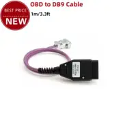 OBD-2/D-SUB OBD to DB9 Cable Adapter Cable 1m/3.3ft China-made for IPEK-003004