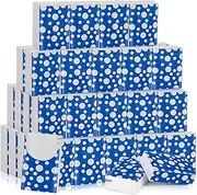 60 Pack Pocket Tissues Travel Tissue Packs 600 Sheets Tissues Travel Size 3 Ply Unscented Small Mini Tissue Pack with Unique Embossing Process Individual Portable Tissue Packs for Purse Travel Camping