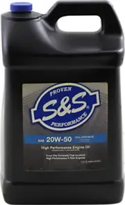 S&S Cycle High-Performance Full-Synthetic Engine Oil 153749 2.5-Gallon