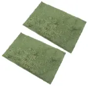 2 Pcs Climbing Pet Mat Reptile Carpet Bearded Dragon Lizard Tank Accessories