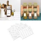 Self Adhesive Self-adhesive Labels Waterproof Kitchen Jars Cans Stickers