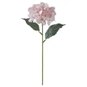SMYCKA artificial flower, in/outdoor/Hydrangea light pink, 45 cm