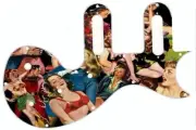 Pickguard Epiphone Les Paul SL Graphical Graphic Scratchplate Planet Terror