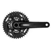 Shimano FC-MT500-3 Crankset 175mm 10-Speed 40/30/22t 96/64 BCD Black