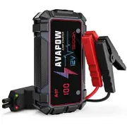 AVAPOW Jump Starter 1500A Peak Current Jumper Cables Kit for Car(Upto 12V 7L