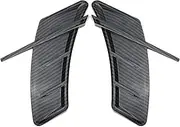 HBTTRLKK Car Air Flow Intake Hood Side Vents Decoration Compatible for Audi A3 8V 8P A4 B8 B9 A5 A6 C6 C7 A7 S3 S4 S5 S6 RS3 RS4 RS5 RS6 TT(ABS Chrome)