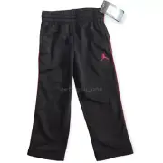 NWT Nike Air Jordan Little BOYS Jumpman Athletic Therma-Fit Sweatpants Black/Red