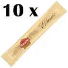 10x Moccona Classic Medium Roast Instant Coffee Sticks / Sachet / Single 1.7g