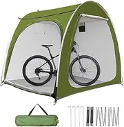 Bike Storage Tent,Foldable Motorcycle Shed | Weatherproof Foldable Bike Storage Tent for Patio, Lawn, Garden, Outdoors, Camping Activities