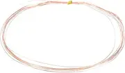 uxcell 99.9% Pure Copper Wire for Jewelry Making, 28 Gauge (0.3mm) Copper Craft Wire 9.8 Feet Beading Jewelry Making Supplies for Crafting Wreath Electroculture Gardening