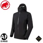 【MAMMUT 瑞士 男 CONVEY TOUR AF 超輕量防水外套《黑》】1010-28450/防風外套