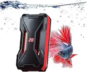 100W Aquarium Heater LED Temperature Display Fish Tank Submersible Heater Intelligent temperature control Turtle tank Heater Rod with External Temperature Controller for Betta Frogs Newts Turtles