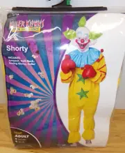 Spirit Halloween Adult Costume Killer Klowns from Outer Space Shorty LG/XL NEW