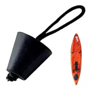 Universal Drain Plug Kit Plugs Bung Rubber For Dinghy Kayak Canoes Boat