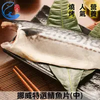 在飛比找蝦皮商城優惠-【佐佐鮮】挪威薄鹽鯖魚片(中)160g / 全去刺170g