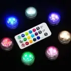 Waterproof RGB Night Light Battery Powered Atmosphere Lamp With Remote Control