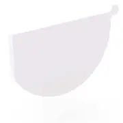 QLD NEW Stratco Smoothline Gutter Stop End Off White