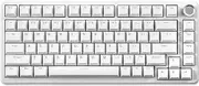 YUNZII B75 Mechanical Keyboard, 75% Hot Swappable Keyboard with Knob, RGB Backlit Gasket Gaming Keyboard with Double-Shot PBT Keycaps, for Win/MAC (White, Milk V2 Linear Switch)