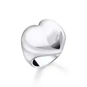 Genuine THOMAS SABO Ring heart-shaped silver