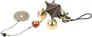 CAXUSD Decorative Chime Metal Tiger Retro Style Outdoor Ornaments Home Decor Chime