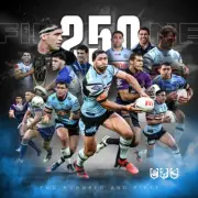 Cronulla SHARKS LAMINATED nrl rugby TEAM player POSTER,BARGAIN 1