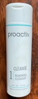 New PROACTIV Step 1 RENEWING CLEANSER 6 oz Full Size Bottle Acne Treatment 2023