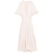 [Forte Forte] Forte Forte Satin Maxi Dress I NUMERIC PINK