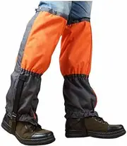 Snow Covers Outdoor Mountaineering Foot Covers Breathable Unisex Leggings Adjustable Anti-Soaking Leggings,Drawstring Fixing Shoelace Hook