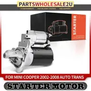 New Starter Motor for Mini Cooper 2002-2008 1.6L 0.9KW 12 Volt Clockwise 9 Teeth (for: Mini)