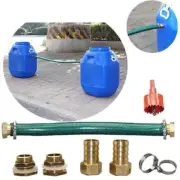 Rain barrel connector set 3/4" hose connector 50cm connecting hose LocheLOVE