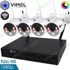 Wireless Home Security Cameras System WIFI NVR System PIR Thermal Sensor IP
