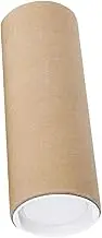 Long Cardboard with Caps Mailing Tube for Paintings Document Shipping 30 cm