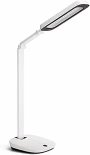 Philips LED RobotPlus Desk Lamp 14W Light [Cool White - White] for Home Indoor Lighting, Reading, Study, Office and Work.