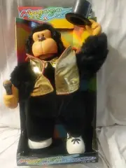 Vintage Magogo Dancer Singing Dancing Gorilla toy La Bamba Rare Sonic Control