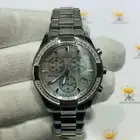 Citizen Eco-Drive Genuine Diamond Dial Ladies Stainless Steel Mother Pearl Watch
